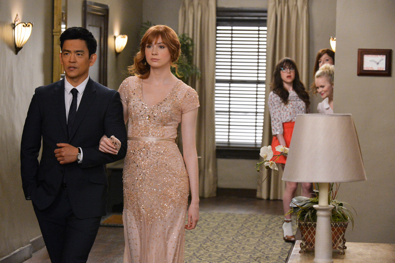 John Cho and Karen Gillam in Selfie (ABC)